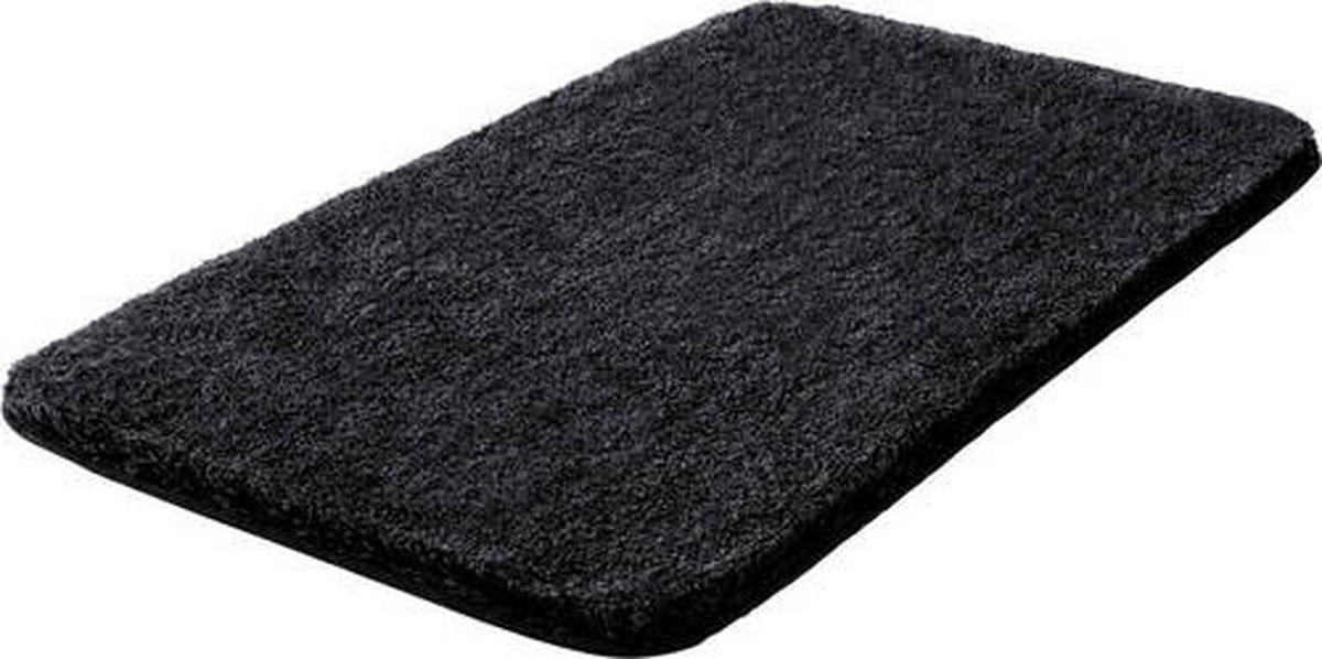 KOBERČEK DO KÚPEĽNE, 80/140 cm - antracitová, Basics, textil/plast (80/140cm) - Grund