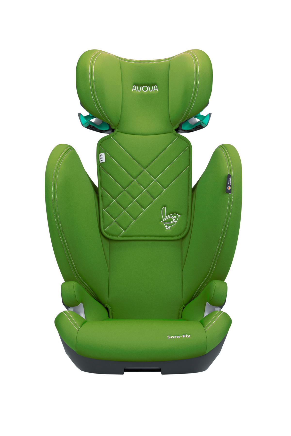 KINDERAUTOSITZ Sora Fix  - Hellgrün, Basics, Kunststoff/Textil (52/41,5/63 - 83cm) - AVOVA