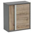 OBERSCHRANK 40,5/48,5/20,5 cm - Eichefarben/Alufarben, Design, Holzwerkstoff/Metall (40,5/48,5/20,5cm) - Stylife OBERSCHRANK 40,5/48,5/20,5 cm - Eichefarben/Alufarben, Design, Holzwerkstoff/Metall (40,5/48,5/20,5cm) - Stylife