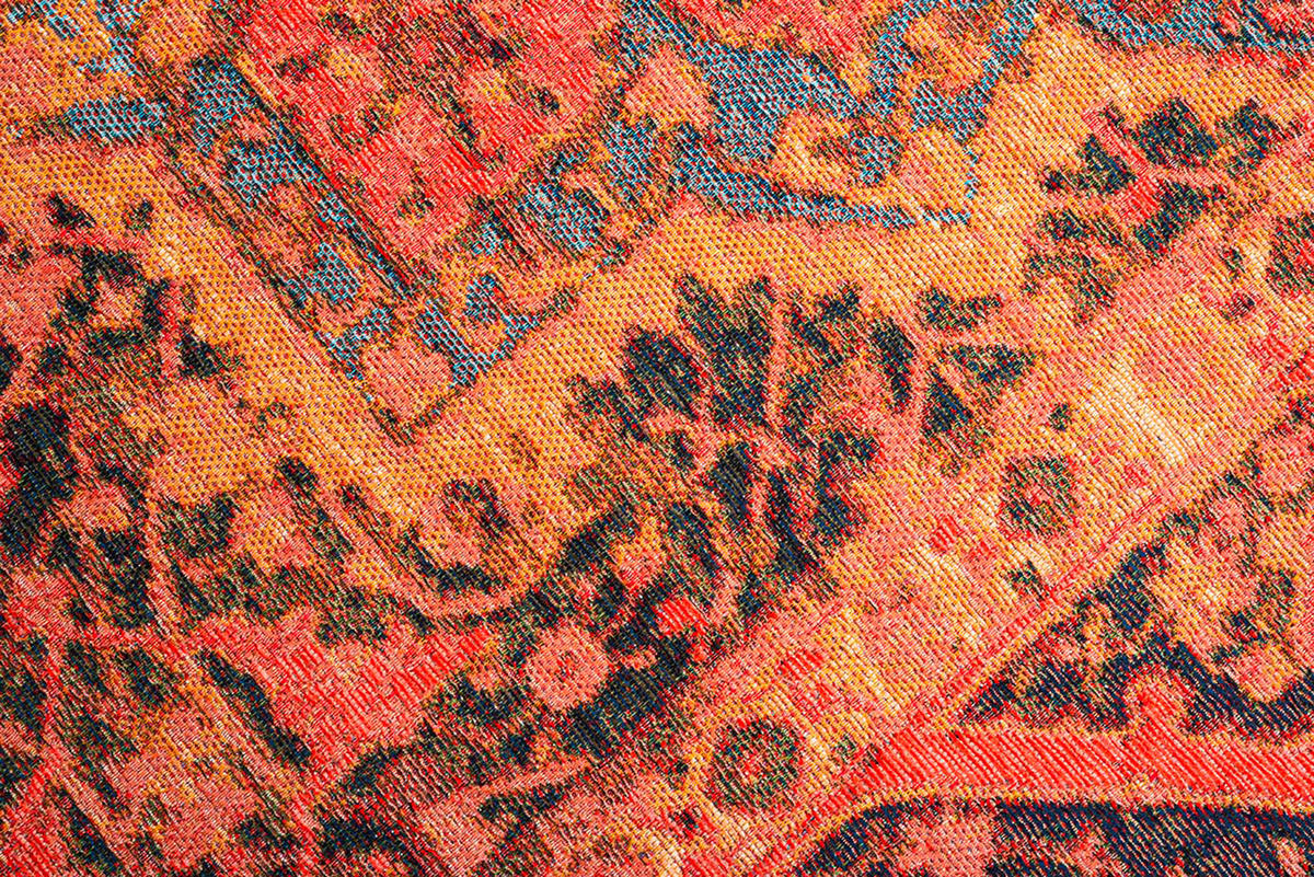 FLACHWEBETEPPICH 75/140 cm Rot  - Rot, Design, Textil (75/140cm) - Tom Tailor
