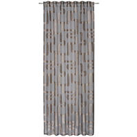 FERTIGVORHANG halbtransparent  - Braun, Design, Textil (140/260cm) - Dieter Knoll