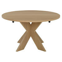 MATBORD ek Bianco rund  utdragbar, finns i olika storlekar, finns i olika trädekorer  - ek Bianco, Design, trä (130-180/130/75cm) - Best Price