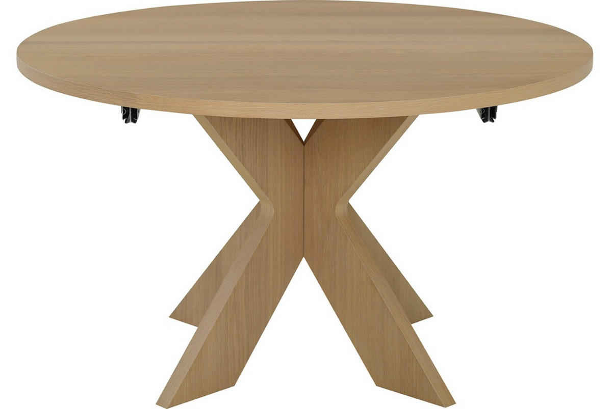 MATBORD ek Bianco rund  utdragbar, finns i olika storlekar, finns i olika trädekorer  - ek Bianco, Design, trä (130-180/130/75cm) - Best Price