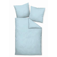 BETTWÄSCHE Seersucker 155/200 cm  - Blau, Basics, Textil (155/200cm) - Janine