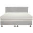 BOXSPRINGBETT 140/200 cm in Hellgrau - Hellgrau/Alufarben, KONVENTIONELL, Holz/Kunststoff (140/200cm) - Bentley BOXSPRINGBETT 140/200 cm in Hellgrau - Hellgrau/Alufarben, KONVENTIONELL, Holz/Kunststoff (140/200cm) - Bentley