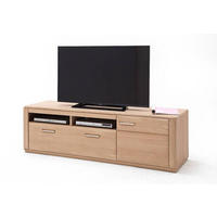 TV-ELEMENT  in 179/54/51 cm  - Eichefarben/Silberfarben, Design, Holz/Holzwerkstoff (179/54/51cm) - Livetastic