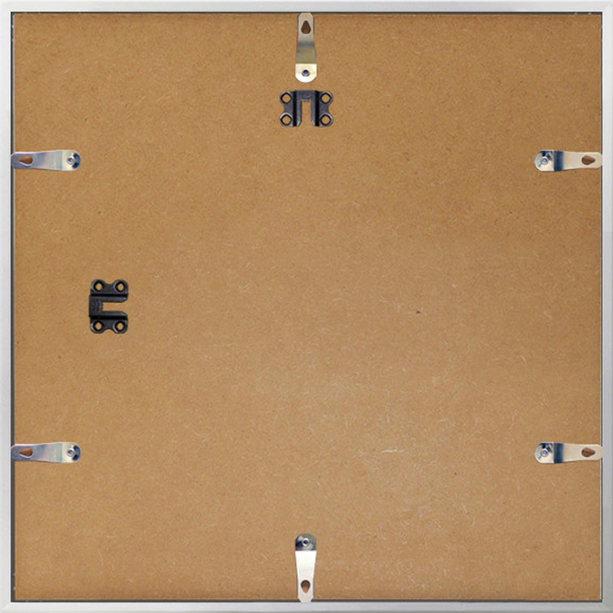 BILDERRAHMEN - Chromfarben, Basics, Papier/Holzwerkstoff (40/40/1,8cm)