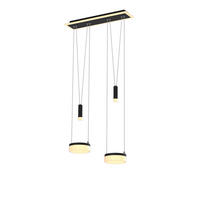 LAMPĂ SUSPENDATĂ CU LED 52/15/150 cm  - negru, Design, plastic/metal (52/15/150cm) - Wofi