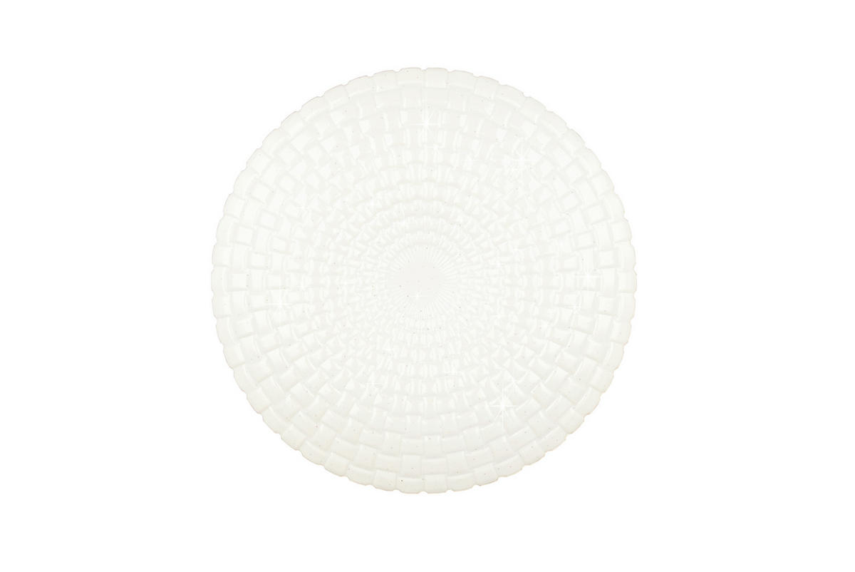 LED-DECKENLEUCHTE Vega 33/6 cm   - Weiß, Basics, Kunststoff (33/6cm)