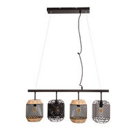 HÄNGELEUCHTE 74/15/150 cm  - Schwarz, Basics, Metall (74/15/150cm)