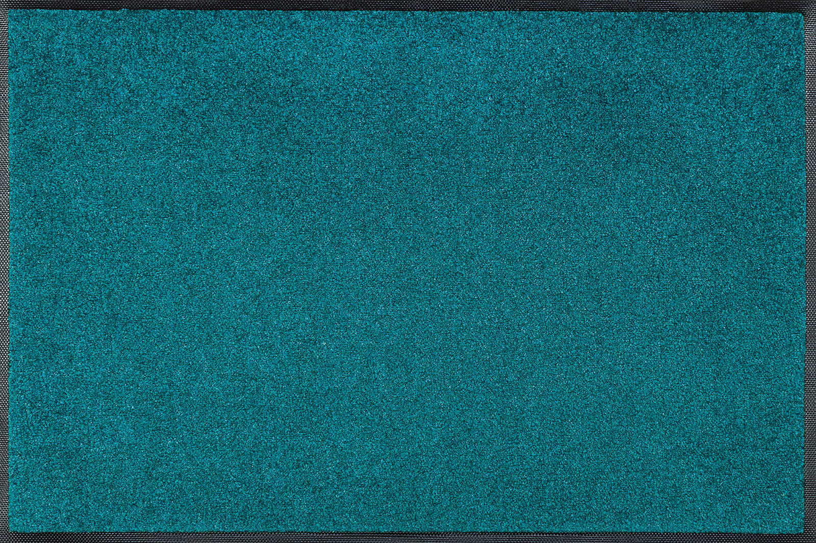 FUßMATTE  60/90 cm  Petrol  - Petrol, KONVENTIONELL, Kunststoff/Textil (60/90cm) - wash+dry