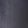 HOCKER in Textil, Metall Grau, Chromfarben  - Chromfarben/Grau, Trend, Textil/Metall (35/42/35cm) - Xora