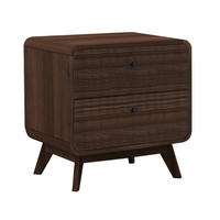 NACHTTISCH 51/53/39 cm  in Walnussfarben  - Walnussfarben, Design, Holz/Holzwerkstoff (51/53/39cm) - MID.YOU