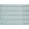 LIEGE  in Cord Pastellblau  - Pastellblau/Schwarz, Basics, Kunststoff/Textil (205/90/95cm) - Xora