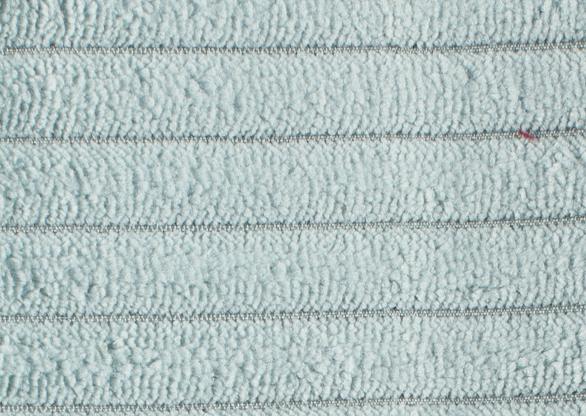 LIEGE Cord Pastellblau  - Pastellblau/Schwarz, Basics, Kunststoff/Textil (95/90/205cm) - Xora