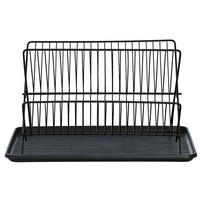 AVRINNINGSSTÄLL  - svart, Basics, metall/plast (39,5/12,5/32cm) - Best Price