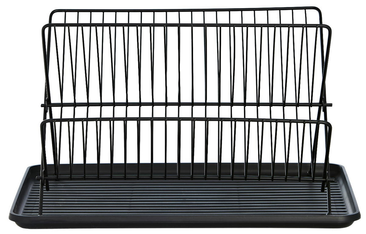 AVRINNINGSSTÄLL  - svart, Basics, metall/plast (39,5/12,5/32cm) - Best Price