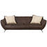 MEGASOFA in Leder Dunkelbraun - Chromfarben/Dunkelbraun, LIFESTYLE, Leder/Textil (245/83/115cm) - Landscape MEGASOFA in Leder Dunkelbraun - Chromfarben/Dunkelbraun, LIFESTYLE, Leder/Textil (245/83/115cm) - Landscape