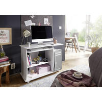 STOL ZA RAČUNALO  bijela  drvni materijal  - bijela, Konvencionalno, drvni materijal/plastika (50/90/71cm) - MID.YOU