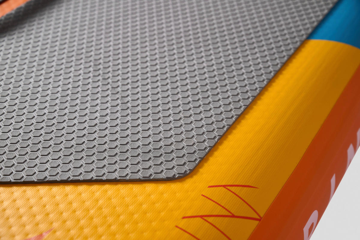 STAND-UP PADDLE BOARD AMGO -320PFS inkl. Motor  - Gelb, KONVENTIONELL, Kunststoff (320/81/15cm)