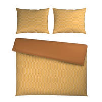 WENDEBETTWÄSCHE Mavie Satin 200/200 cm  - Gelb, KONVENTIONELL, Textil (200/200cm) - Novel