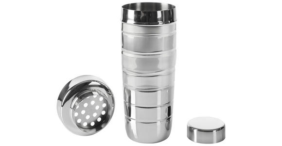COCKTAIL-SHAKER - Edelstahlfarben, Trend, Metall (8,3/23cm) - Novel