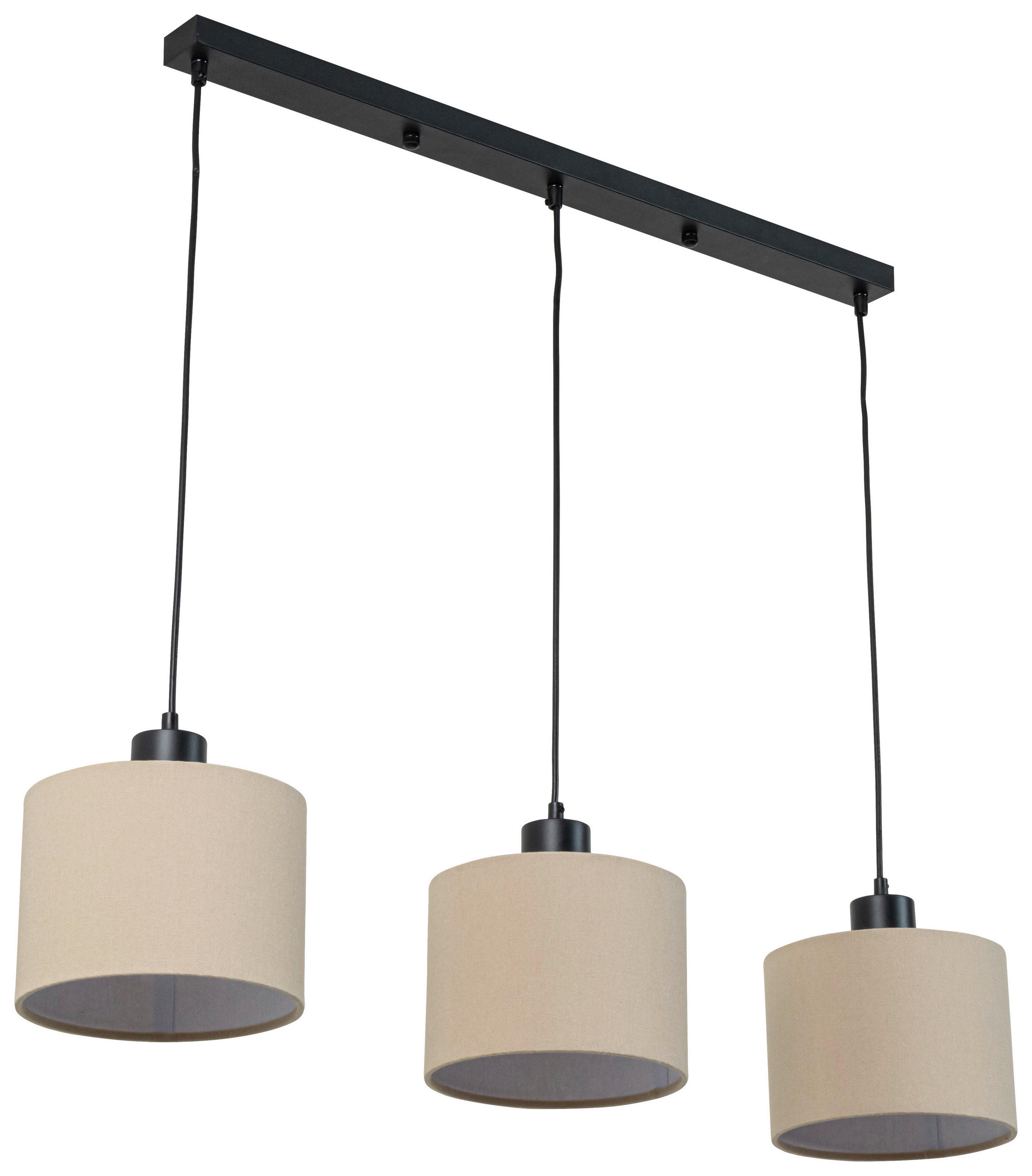 Pendelleuchte Wohnzimmer – Naturholz & Weiß, 1x E27, 90 Cm Kabel, Skandinavisches Design