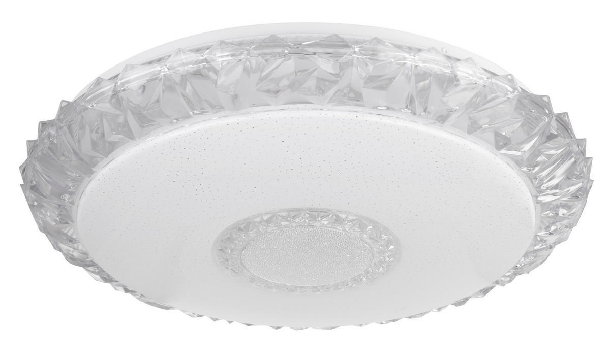 LED-TAKLAMPA 40 W 50/10 cm  - vit, Design, metall/plast (50/10cm) - Globo