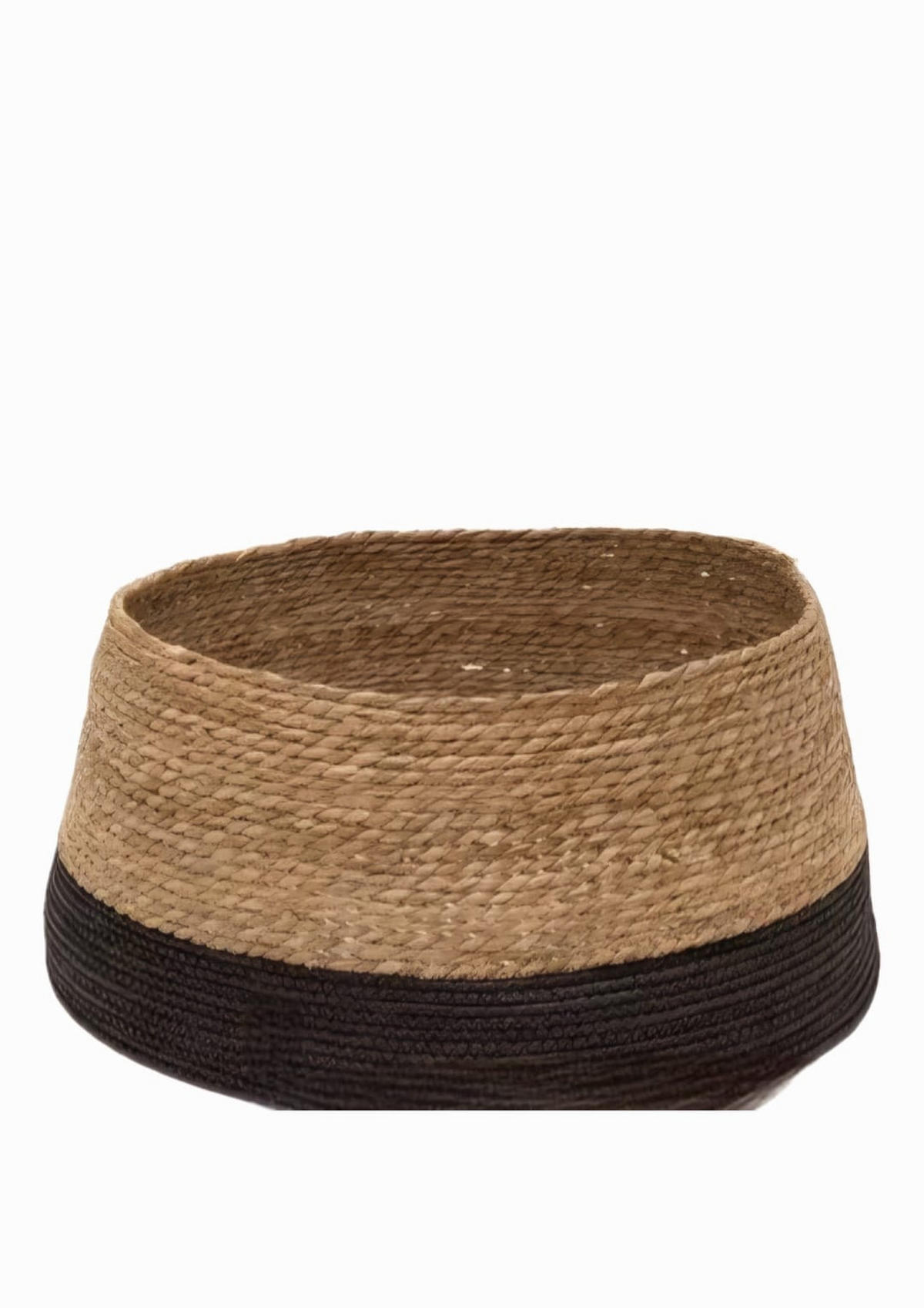 PODLOGA ZA BOŽIČNO JELKO - črna/krem barve, Basics, naravni materiali (40/14cm)