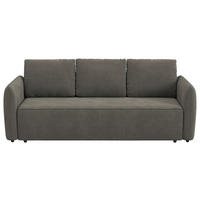 SCHLAFSOFA Cord Anthrazit  - Anthrazit/Schwarz, Trend, Kunststoff/Textil (222/89/102cm) - MID.YOU