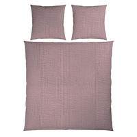 BETTWÄSCHE Seersucker 200/200 cm  - Lila, Textil (200/200cm) - Novel