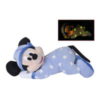 PLÜSCHTIER Mickey & Minnie  - Blau/Multicolor, Basics, Textil (30/15/15cm) - Simba