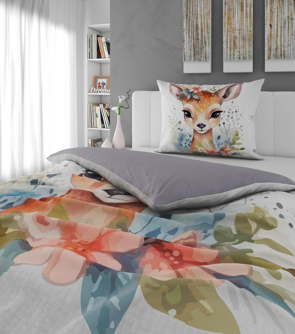 WENDEBETTWÄSCHE 2-teilig 140/200 cm  - Multicolor, Basics, Textil (140/200cm) - Esposa