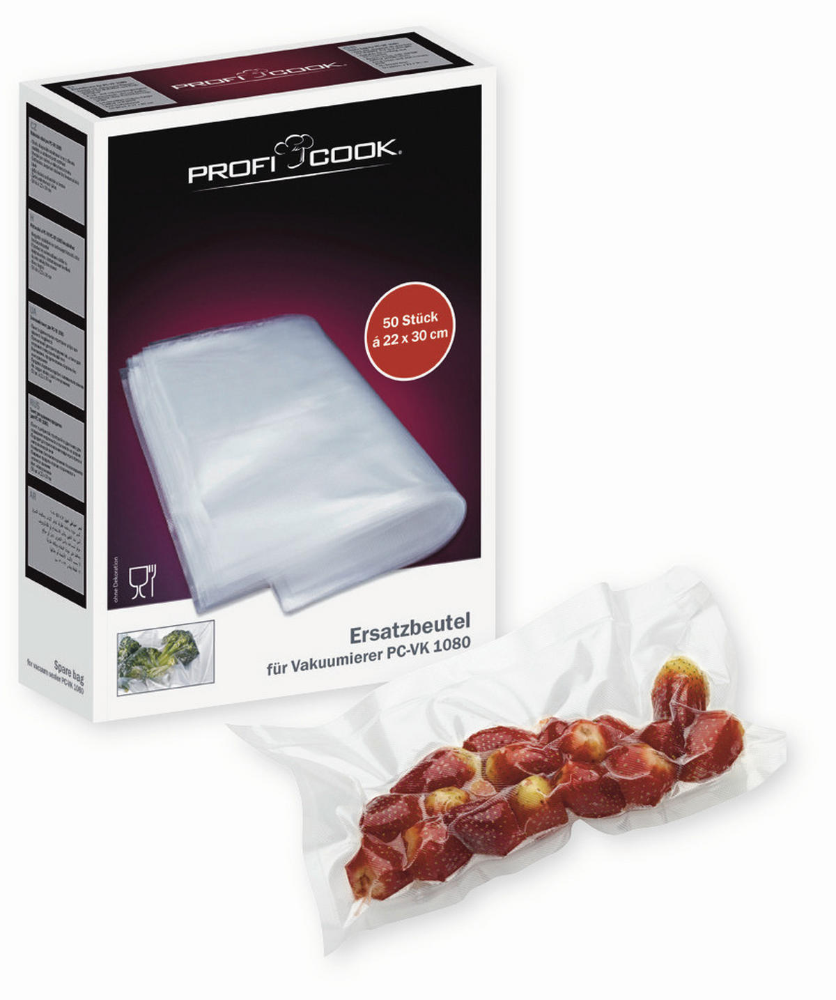 VAKUOVAČKA NA POTRAVINY - barvy nerez oceli, Konvenční, kov (38/6/15cm)