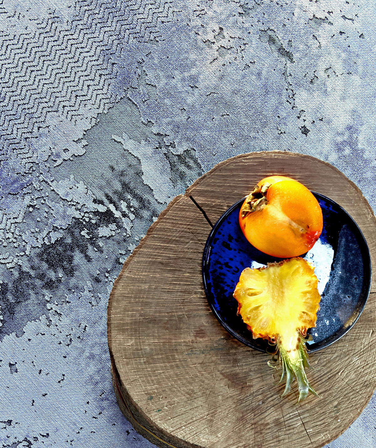 WEBTEPPICH 120/170 cm Radiate Blau, Grau  - Blau/Grau, Design, Textil (120/170cm) - WECON HOME