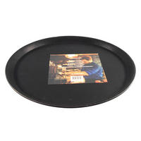 POSLUŽAVNIK ZA SERVIRANJE   35,5/35,5/2 cm           - crna, Basics, plastika (35,5/35,5/2cm)