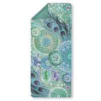 SPORTHANDTUCH 75/180 cm Grün, Petrol  - Petrol/Grün, Trend, Textil (75/180cm)