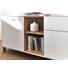 LOWBOARD 167/65/44 cm - Eichefarben/Silberfarben, Design, Holzwerkstoff/Metall (167/65/44cm) LOWBOARD 167/65/44 cm - Eichefarben/Silberfarben, Design, Holzwerkstoff/Metall (167/65/44cm)
