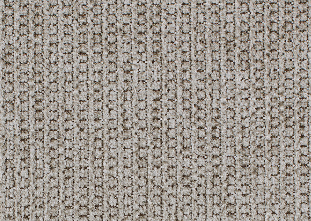 ECKSOFA in Webstoff Greige  - Greige/Schwarz, Design, Textil/Metall (280/205cm) - MID.YOU
