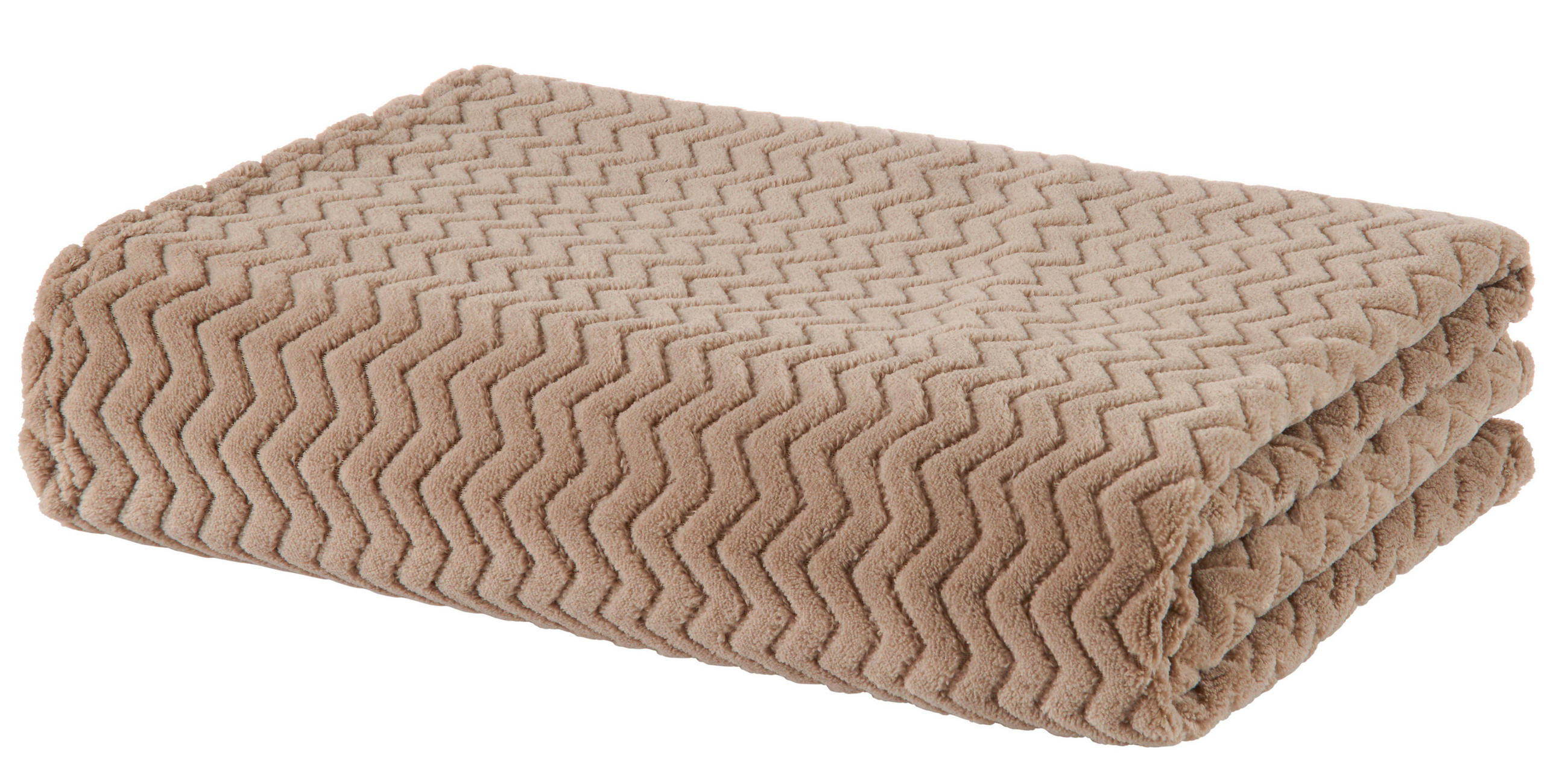 Kuscheldecke Talisha Taupe 130x170 Cm