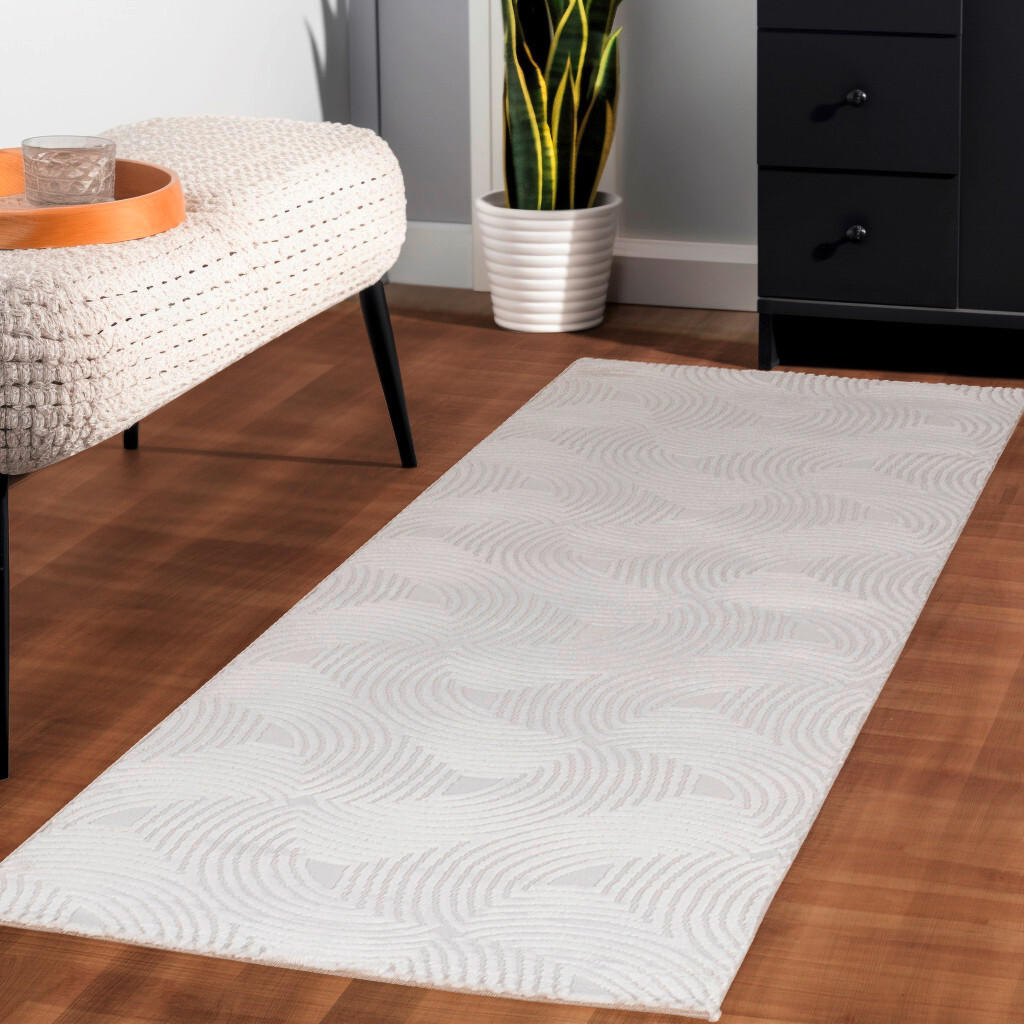 LÄUFER 80/250 cm Sahara  - Creme, Design, Textil (80/250cm) - Novel