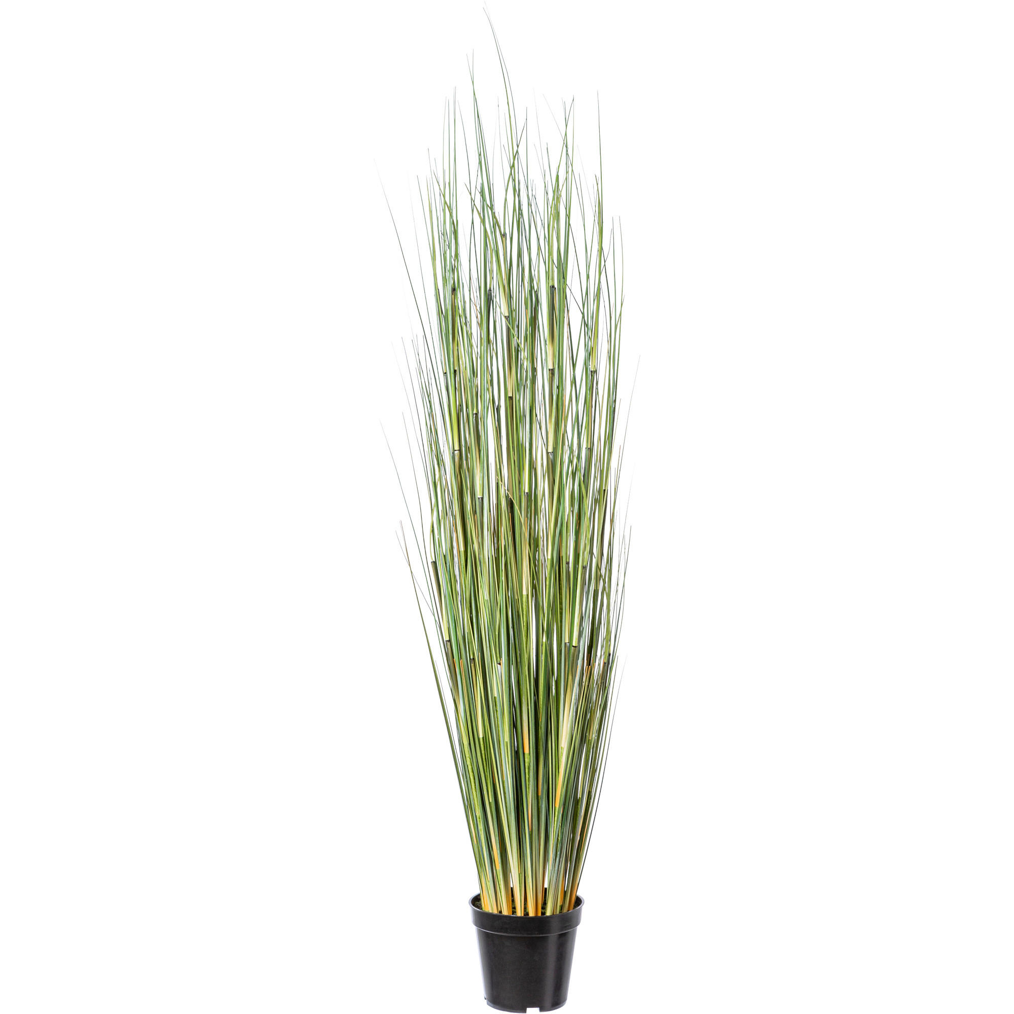 KUNSTPFLANZE Grasbündel 95 cm  - Schwarz/Grün, Basics, Kunststoff (95cm)
