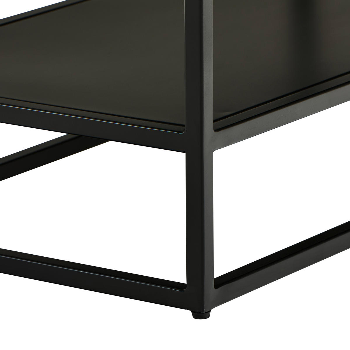 LOWBOARD  in 150/35/55 cm  - Schwarz/Weiß, Design, Holzwerkstoff/Stein (150/35/55cm) - Livetastic