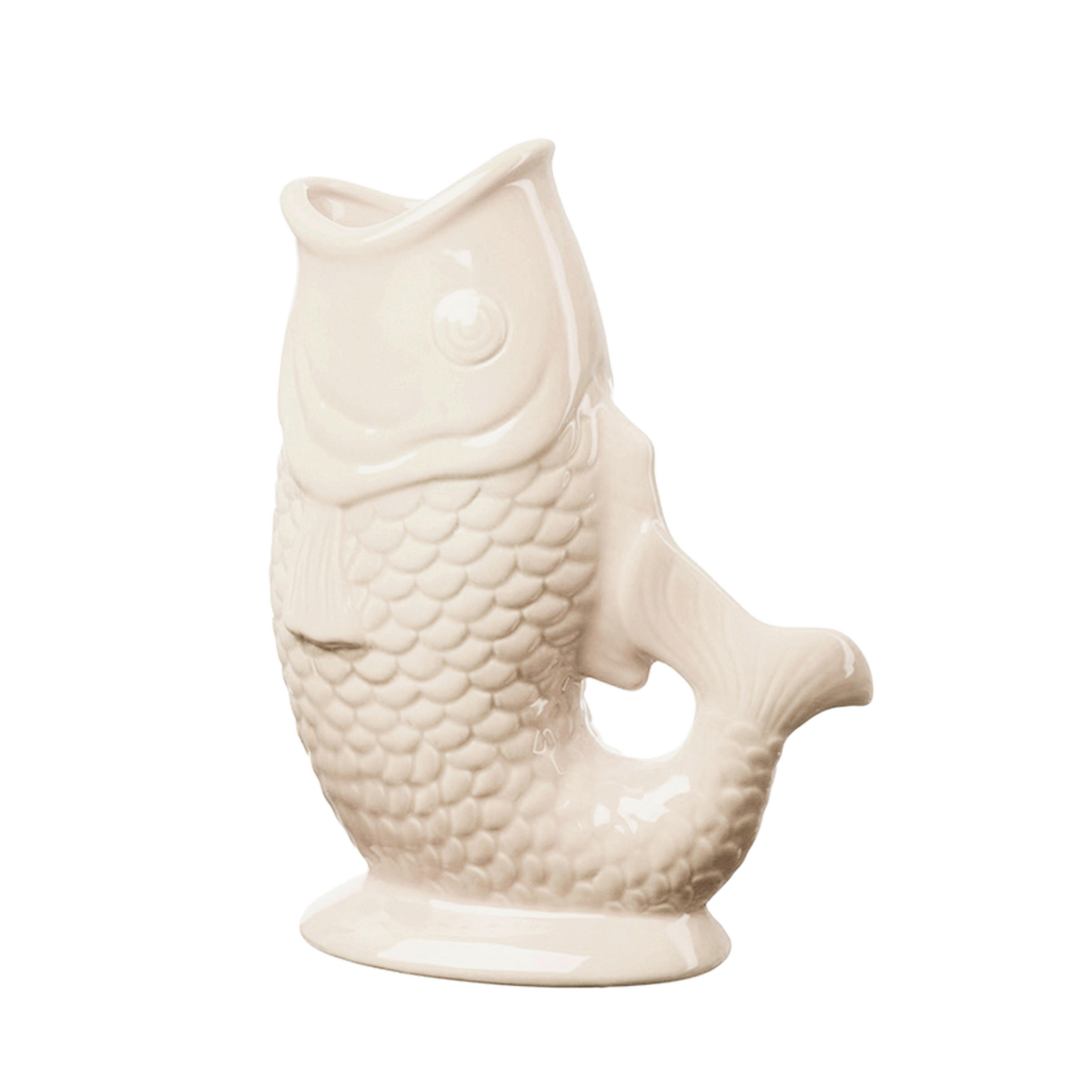 VASE 24.9 cm  - Weiß, Basics, Keramik (18,4/24,9/9cm)