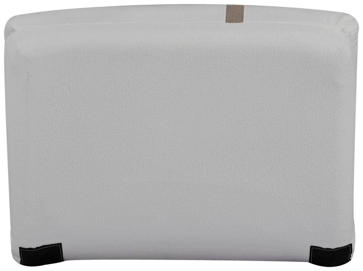 SCHLAFSESSEL Webstoff Weiß    - Hellbraun/Weiß, MODERN, Textil (78/58/82cm) - Livetastic