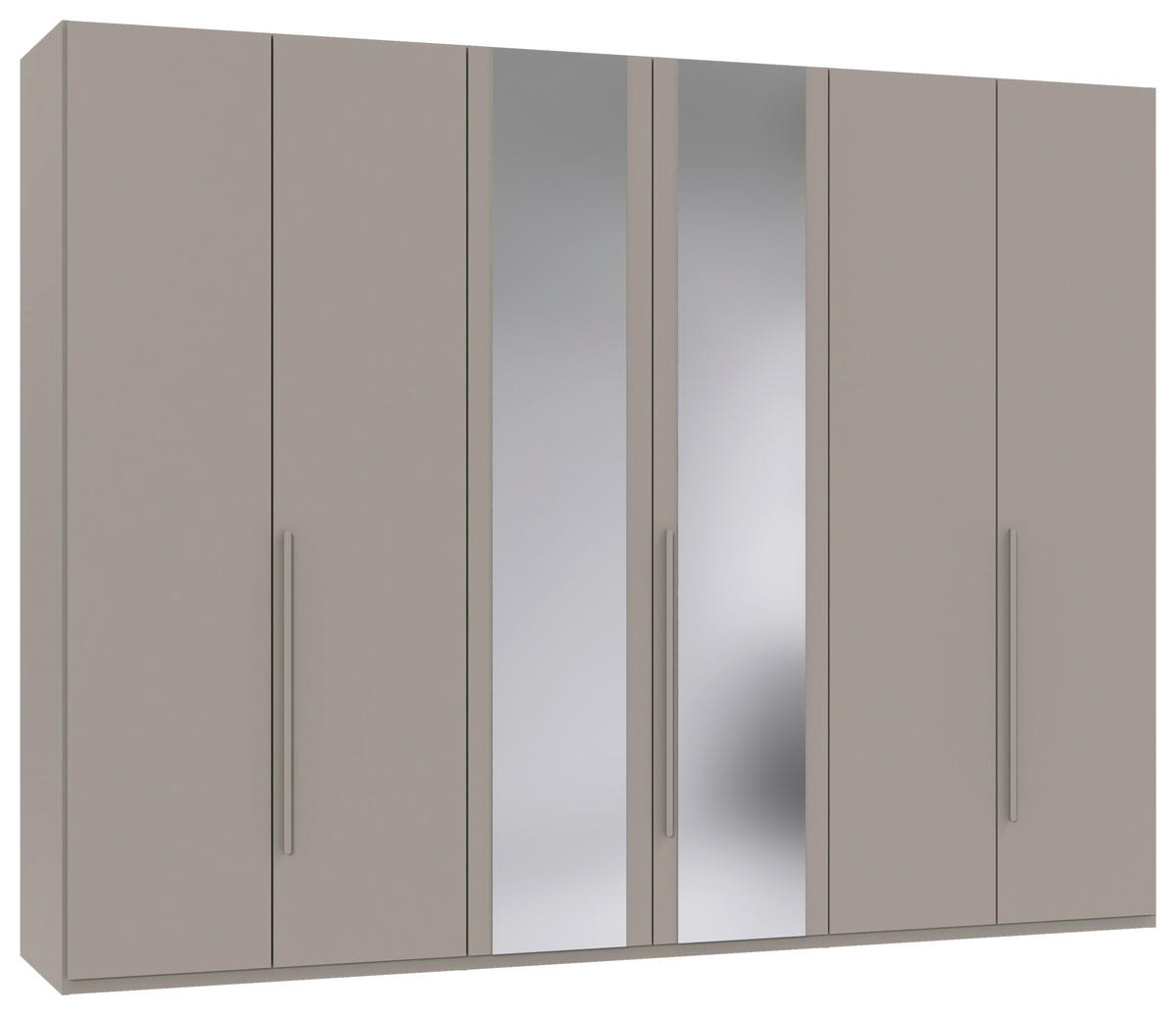 DREHTÜRENSCHRANK  in Sahara  - Sahara, MODERN, Glas/Holzwerkstoff (270/208/58cm) - Chameo