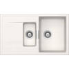 SPÜLE MONO D-150-U / MOND150UPOL  - Weiß, Basics, Stein (86/51cm) - Schock