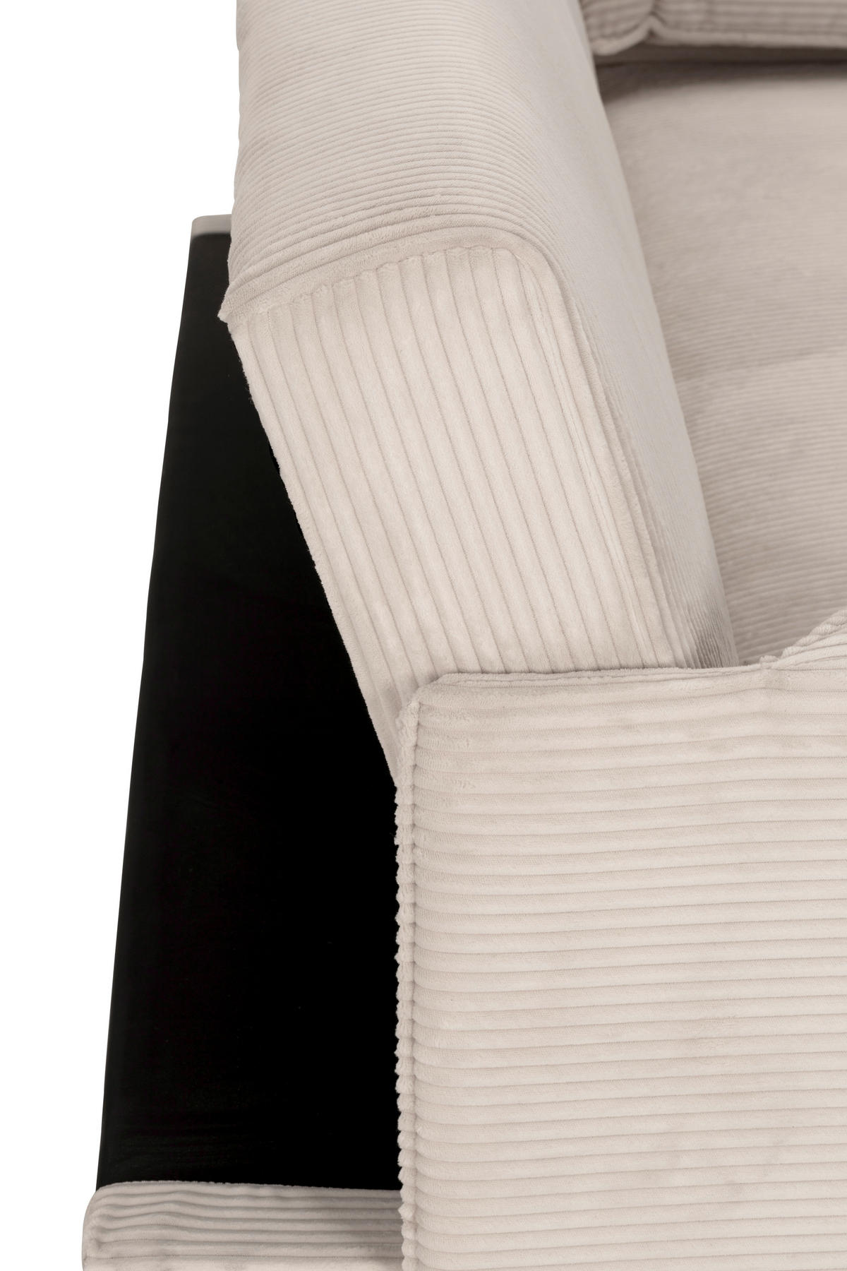 SCHLAFSOFA in Textil Creme  - Creme/Naturfarben, Design, Holz/Textil (193/81/92cm) - Livetastic