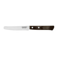 BRÖTCHENMESSER Landhaus 22,5 cm  - Basics, Holz/Metall (22,5cm)