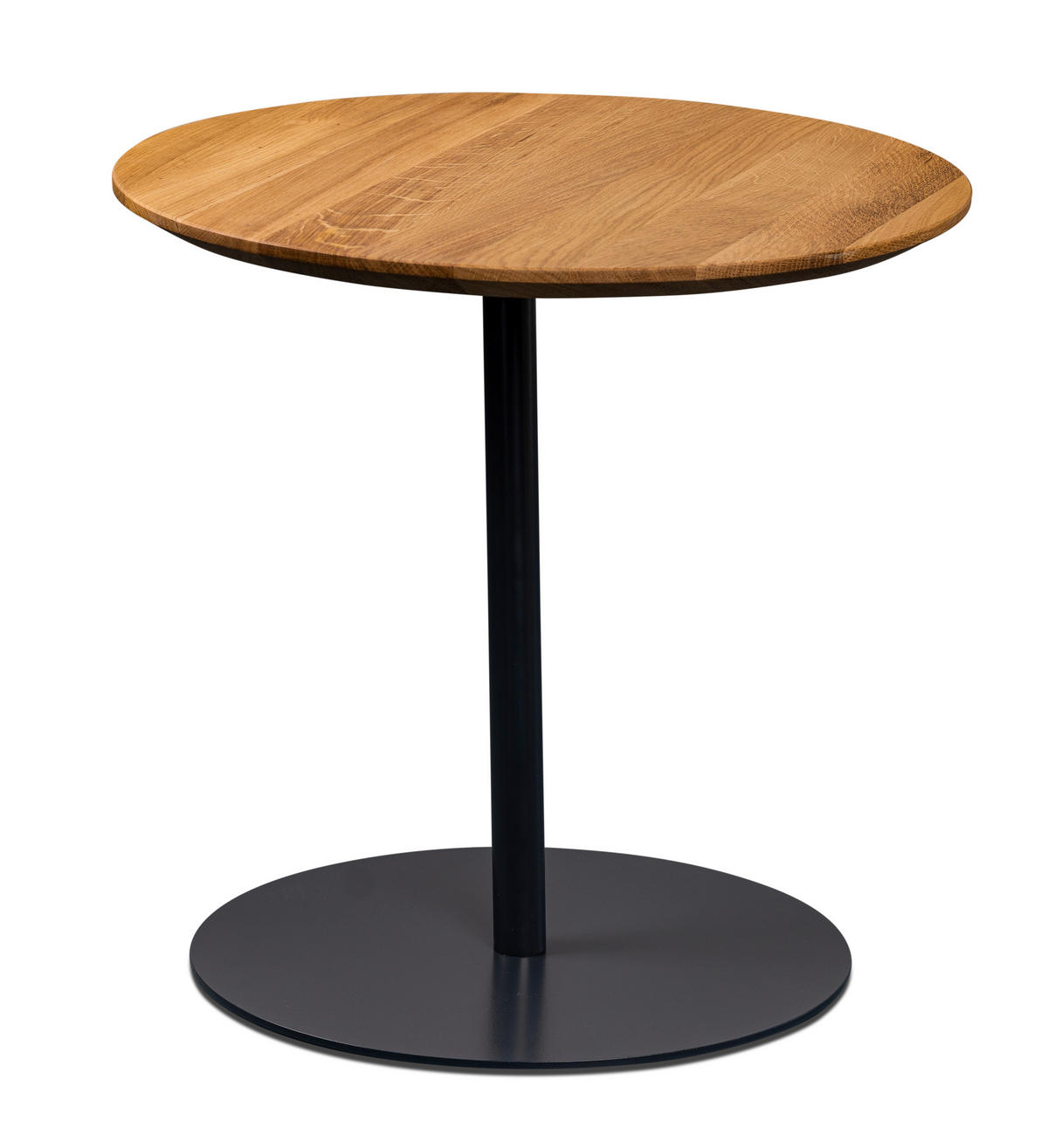 BEISTELLTISCH in Holz, Metall 50/50/49 cm  - Wildeiche/Anthrazit, Design, Holz/Metall (50/50/49cm) - Xora